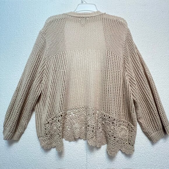 EST. 1946 Womens Crochet Shrug, Plus Size 22/24W - Picture 4 of 7